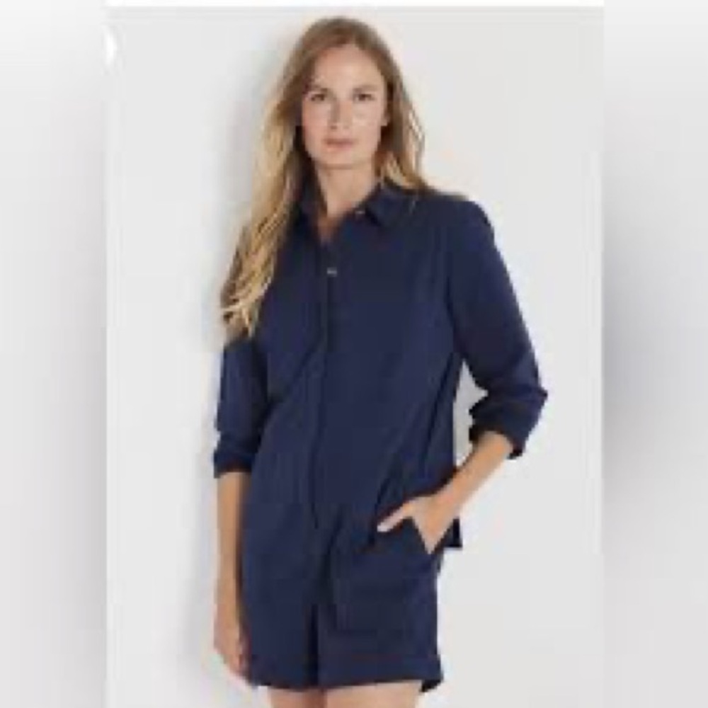 Not Monday Navy Women’s Romper